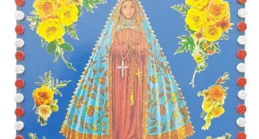 Quadrinho de Azulejo "N.S. Aparecida"