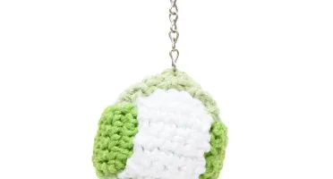 Chaveiro Bola em Amigurumi