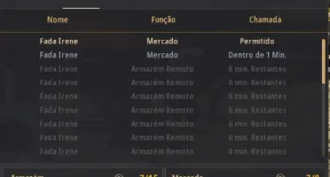 Conta Black Desert SA com bussola