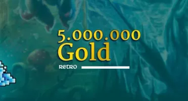 5.000.000 Gold - TIBIA - Retro Open PvP