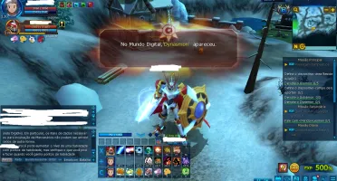 CONTA COM OMEGA X SERVIDOR ALPHAMON LADMO