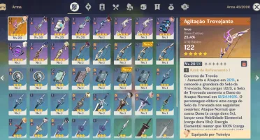 Genshin Impact AR27 Yoimiya+Bis + QiQi 36 Resina