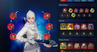 Arqueira Lvl 104 | 185K Poder | 2 Pets Lendários | 19 Épicos