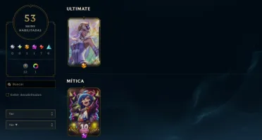 Conta LoL Full Acesso - 112 Champs e 53 Skins - Kayle Juíza