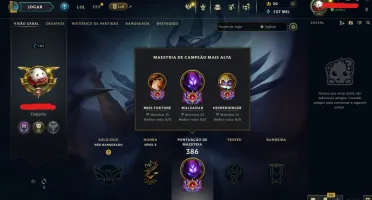 Conta LoL Full Acesso - 112 Champs e 53 Skins - Kayle Juíza
