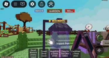 Conta Upada No Grow A Garden Com Bone Blossom E Outros