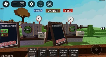 Conta Upada No Grow A Garden Com Bone Blossom E Outros