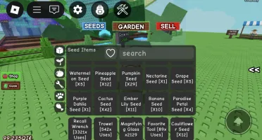 Conta Upada No Grow A Garden Com Bone Blossom E Outros