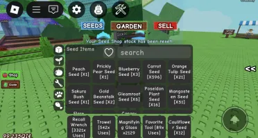 Conta Upada No Grow A Garden Com Bone Blossom E Outros