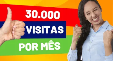 Tráfego para sites com mais de 30.000 visitas por mês