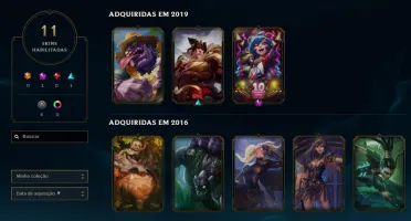 Conta Bronze League of Legends