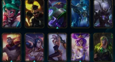 Conta ouro 3 , Todos os champs e 44500 rp de skins