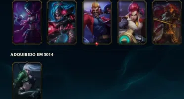 Conta ouro 3 , Todos os champs e 44500 rp de skins