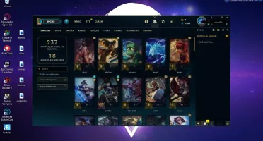 conta ouro 4 champs skins na descriçao!