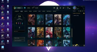 conta ouro 4 champs skins na descriçao!
