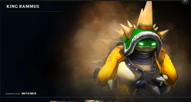 Unranked com Rammus Rei e Kayle Juiza + Icones Raros