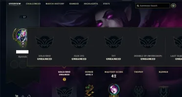 Unranked com Rammus Rei e Kayle Juiza + Icones Raros