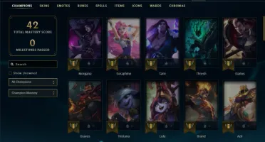 Unranked com Rammus Rei e Kayle Juiza + Icones Raros