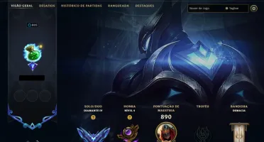 Conta League Of Legends Diamante 4