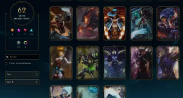 CONTA LOL - 98 CAMPEOES - 62 SKINS - GOLD 4