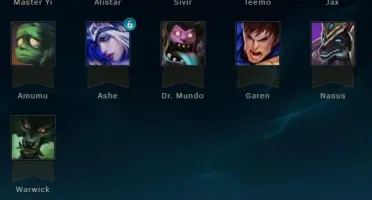 Conta De LoL LV59 OURO 1 MMR BOM
