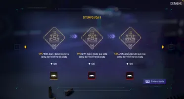 Conta de free Fire iniciante