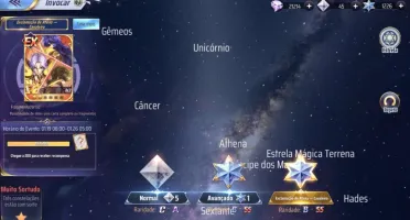 SAINT SEIYA AWAKENING - COM 1300 GEMAS AVANÇADAS E LIVROS