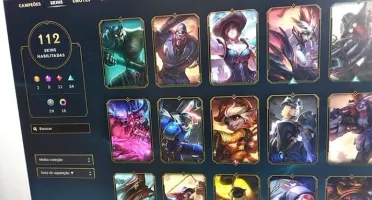 Conta Platina 112 TOP skins !