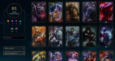 CONTA LOL -PLATINA(VAYNE LADRA DE ALMAS-DARIUS NOVA TEMÍVEL)