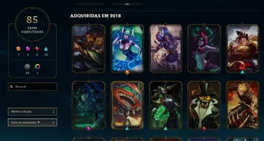 CONTA LOL -PLATINA(VAYNE LADRA DE ALMAS-DARIUS NOVA TEMÍVEL)