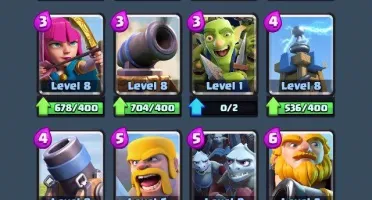 Conta 4 Lendarias nivel 9 arena 8