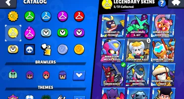 Brawl Stars 32K Troféus | 155 Skins(+13K Gemas Gastas)
