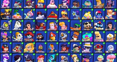 Brawl Stars 32K Troféus | 155 Skins(+13K Gemas Gastas)