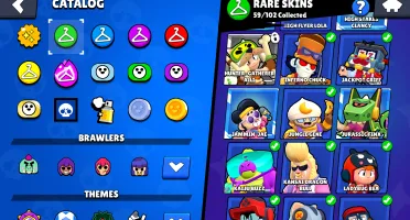 Brawl Stars 32K Troféus | 155 Skins(+13K Gemas Gastas)