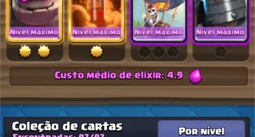 MELHOR CONTA DE CLASH ROYALE DO SITE!