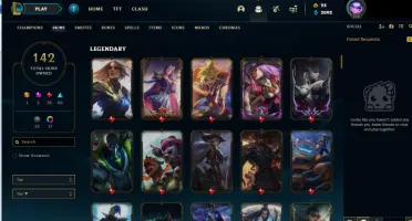 Conta G4 (S11 S12) com 142 skins