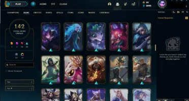 Conta G4 (S11 S12) com 142 skins