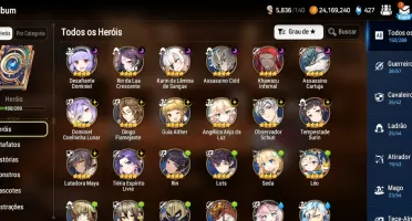 Conta epic seven 5ML (C Lilias e Belian) + Full Aespa collab