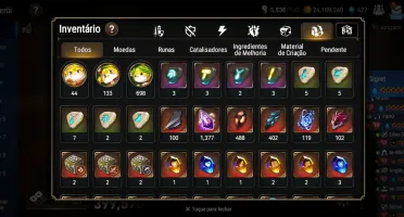 Conta epic seven 5ML (C Lilias e Belian) + Full Aespa collab