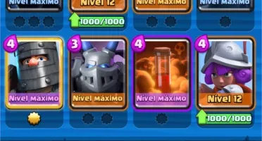 Clash Royale lvl 13 várias cartas fulls
