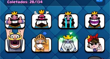 Clash Royale lvl 13 várias cartas fulls
