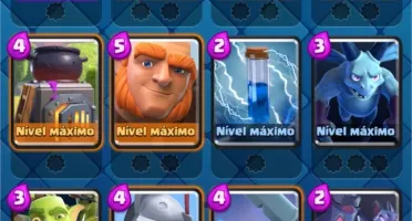 Clash Royale lvl 13 várias cartas fulls