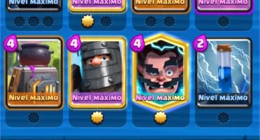 Clash Royale lvl 13 várias cartas fulls