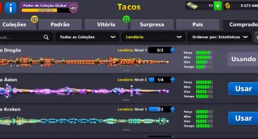 conta de 8ball pool
