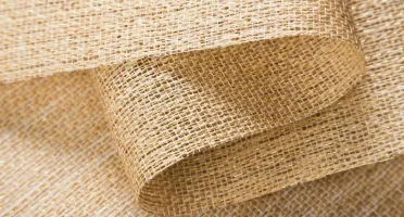 Tela de Juta Engomada 65 cm - Corte de 1 Metro