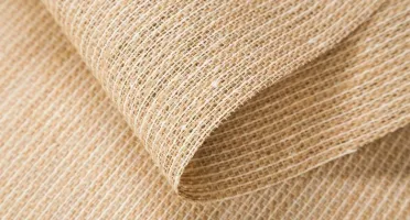 Tela de Juta Engomada 65 cm - Corte de 1 Metro