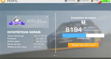 Conta Gmail Real Racing 3 "TOP"