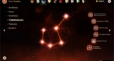 Genshin Impact conta Ar51 - Childe+Ganyu+Venti+Polar Star