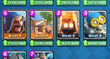 LVL 13 Com todas as cartas e 650 gemas