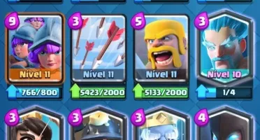 LVL 13 Com todas as cartas e 650 gemas